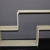 Dedal shelf by Mathieu Matégot in perforated iron