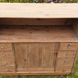 Small pharmacy or school furniture with drawers. 1920.