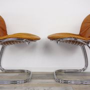Set of 4 chairs Sabrina Italian design of the 1970s Gastone Rinaldi
