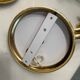 Large Brass Murano Glass Sconces Set of 2