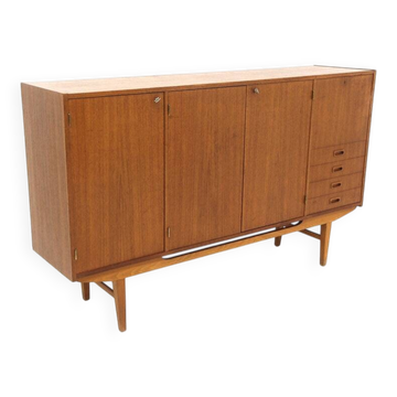 Scandinavian teak sideboard, Sweden, 1950