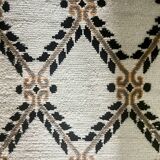 Two vintage Berber rugs from the 1970s