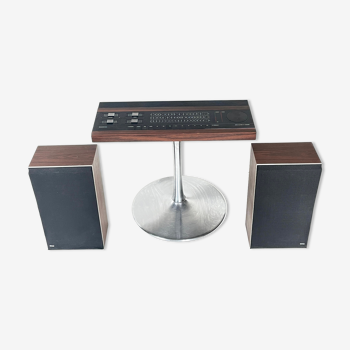 Bang & Olufsen BeoMaster 2000 tuner with Beovox S45 speakers, circa 1970