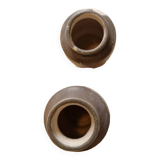 Ceramic vase duo
