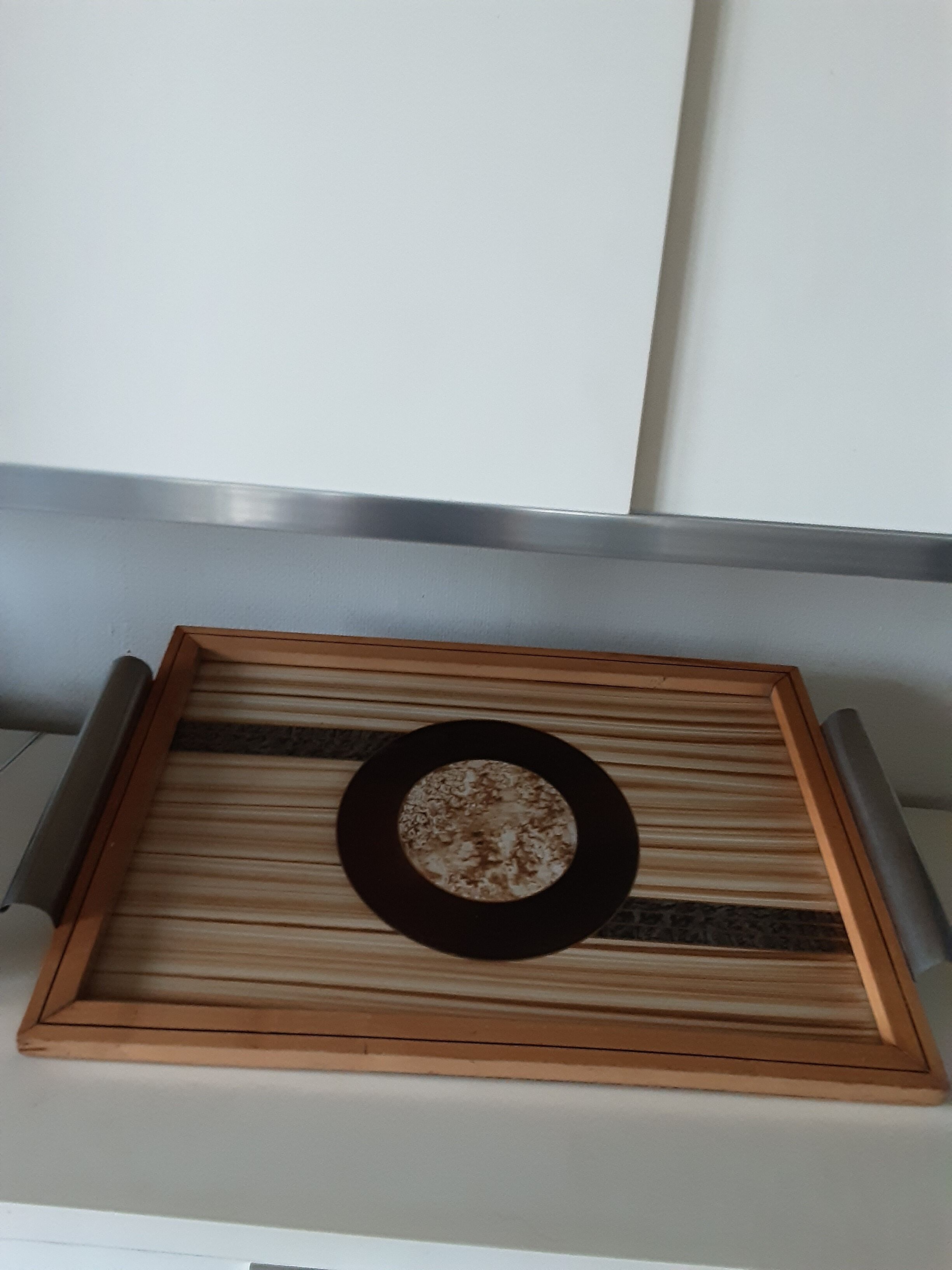 Wooden tray 50s