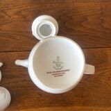 Pastel porcelain coffee service