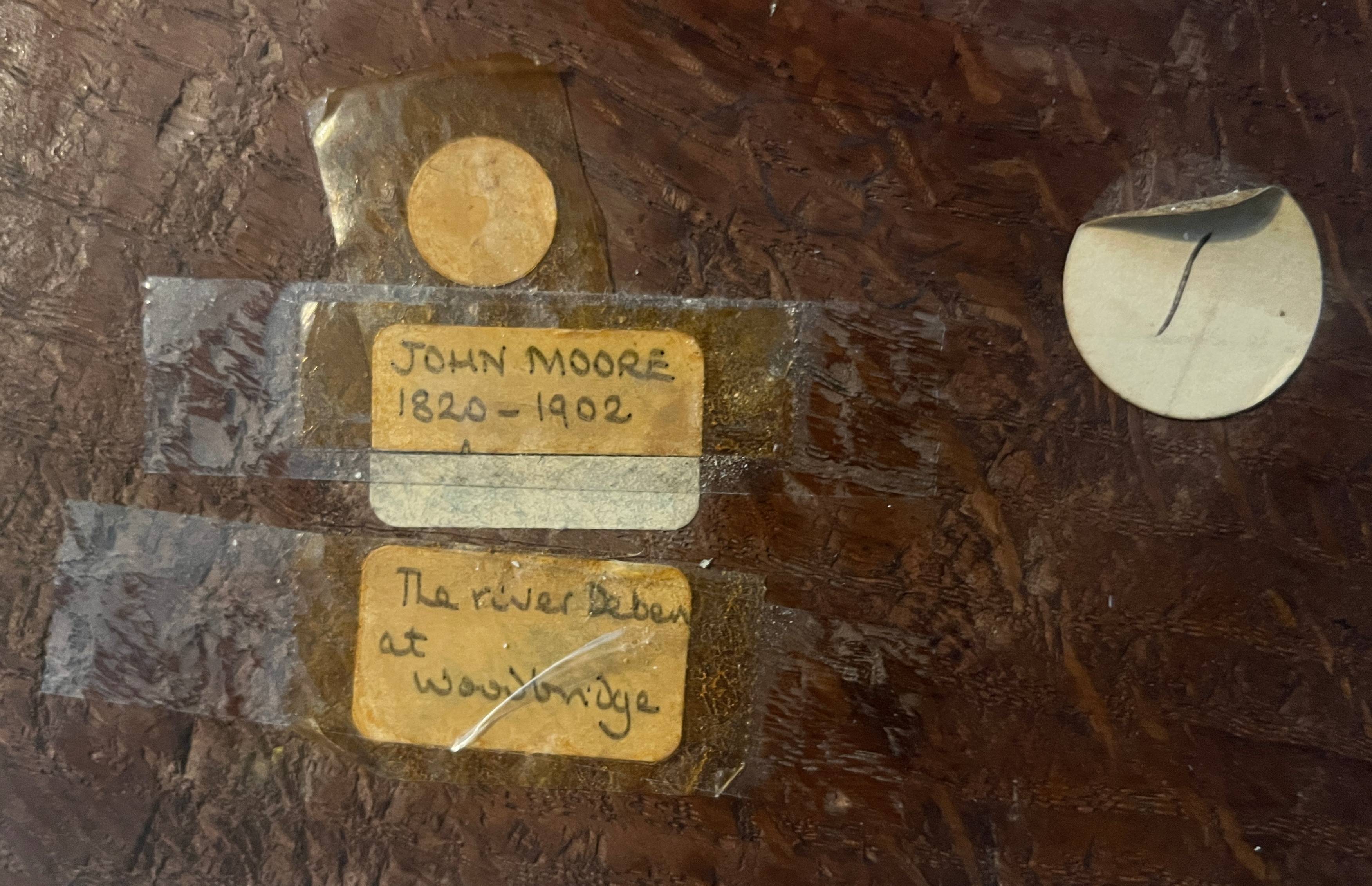 Hsp painting english artist john moore (1820-1902) animated landscape