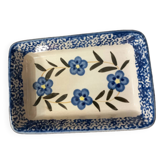 Old rectangular ceramic butter dish/dish