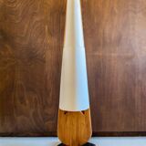 Vintage solid wood floor lamp