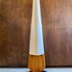 Lampadaire vintage en bois massif