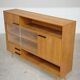 Buffet Vaisselier en bois blond Libena , ex Tchécoslovaquie 1970