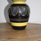 Vase Henriot Quimper - faïence bretonne - décor graphique