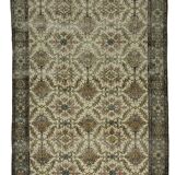 Tapis Vintage Turc – Tons Café & Beige – Noué à la main – 298 × 170 cm
