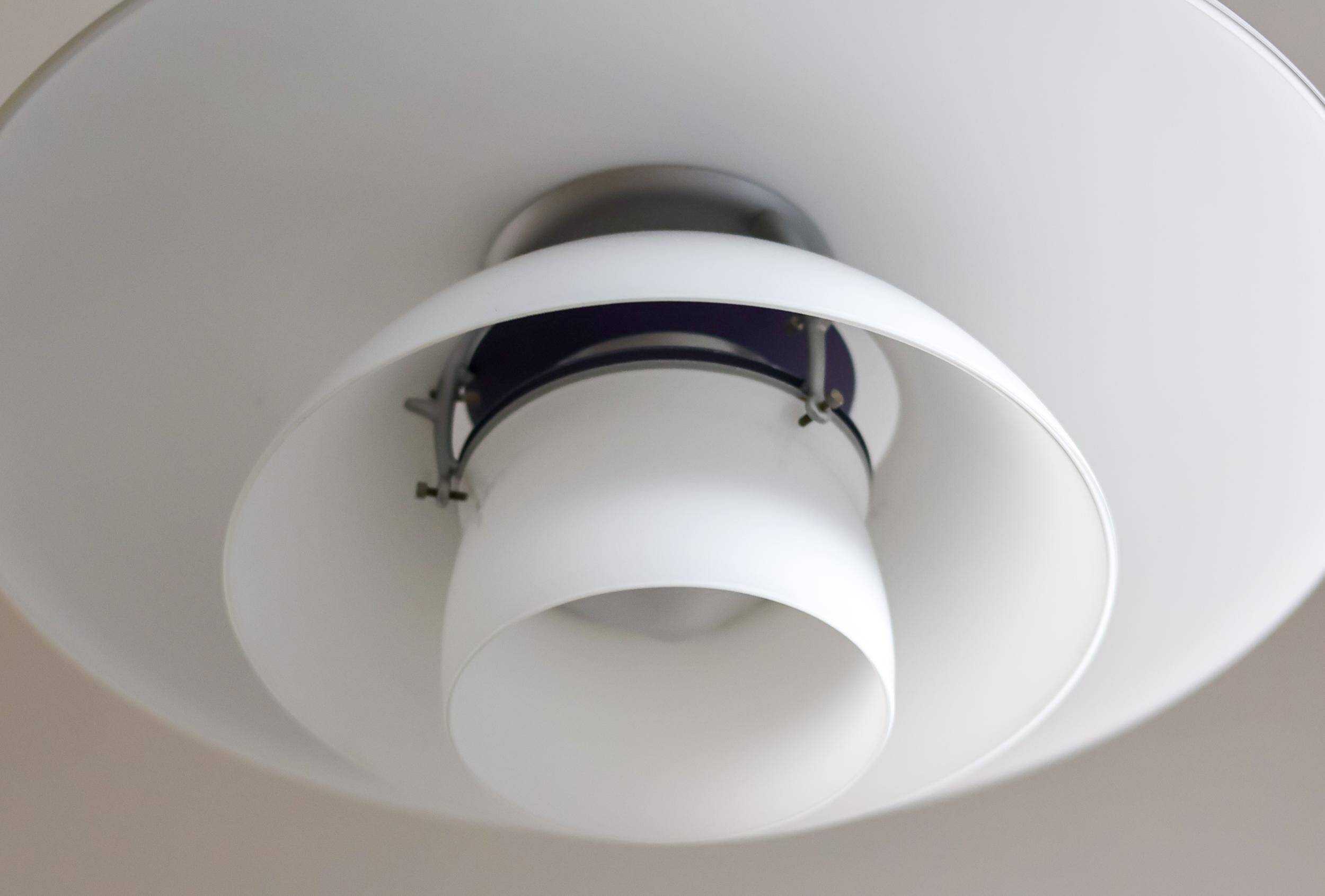 Poul Henningsen PH 4½-4 Glass Suspension Light by Louis Poulsen