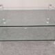 Glass and lucite coffee table by Karl Springer, USA circa 1980.