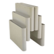 Porte-magazines crème par Giotto Stoppino pour Kartell, 1970