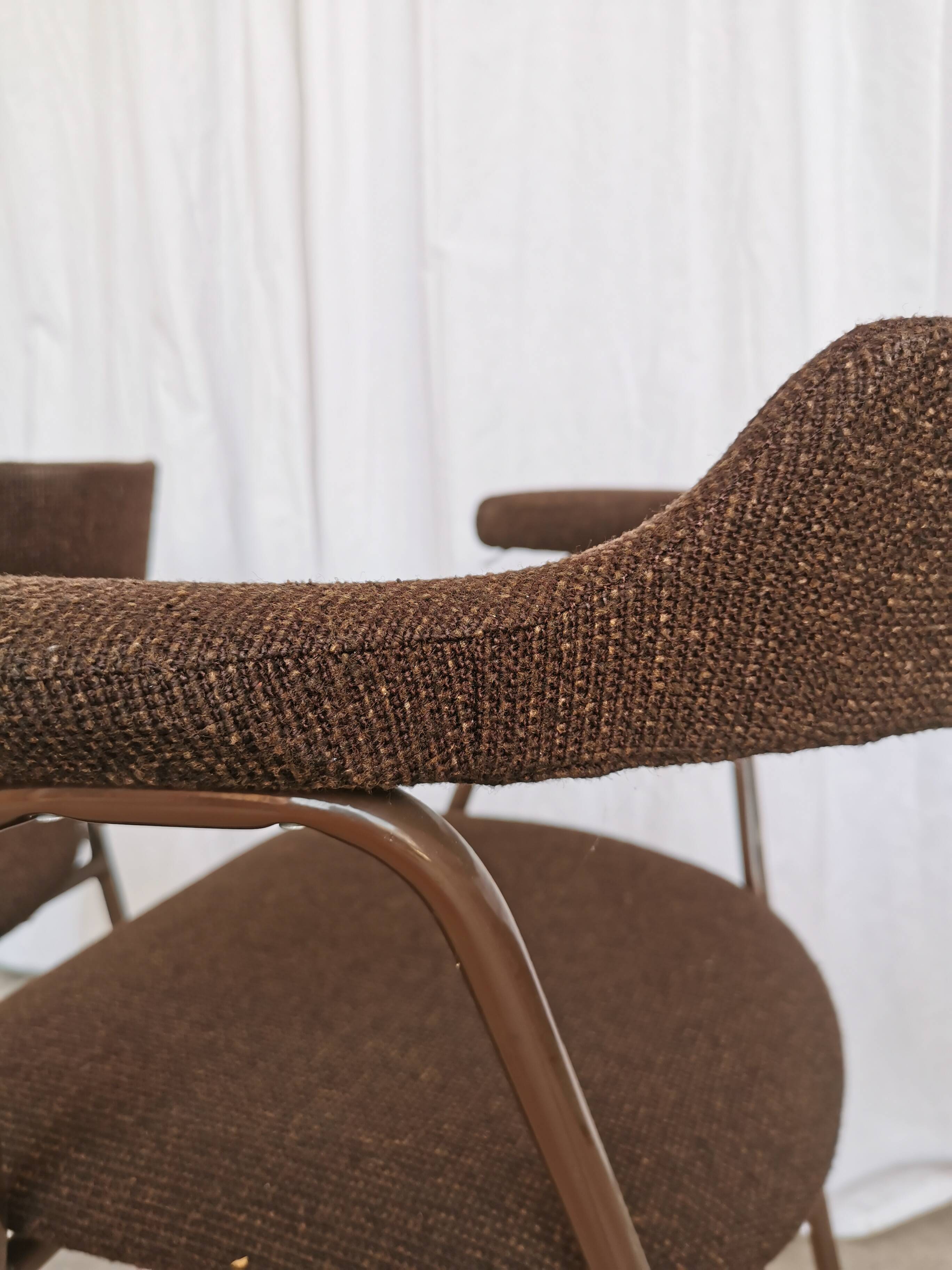 Mid-century modern dining armchairs - 70s niko kralj stol kamnik - set of 4