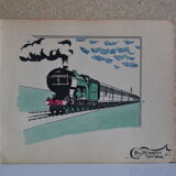 Drawing in indian ink circa 1910