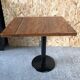 Old bistro table foot cast iron black
