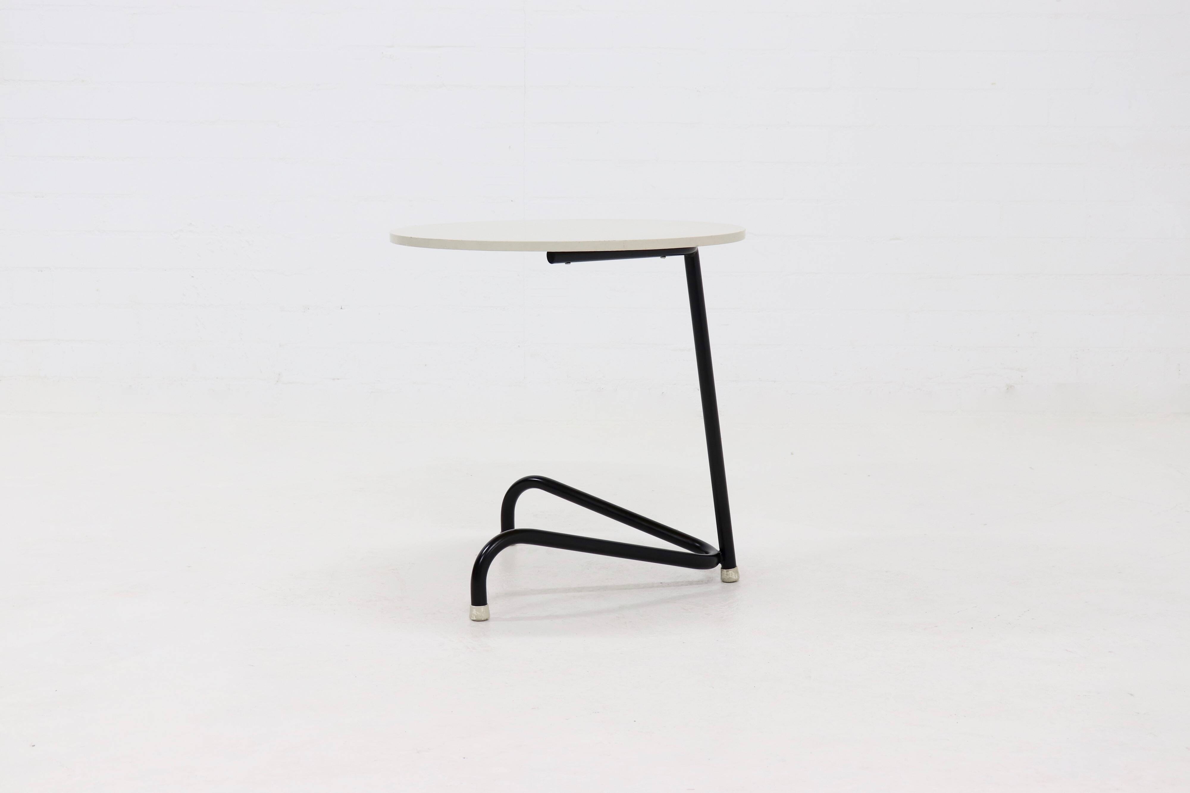 Dutch Tripod Side Table by Kuperus 1950s