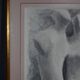 Gérard Ramon, sculptural forms, pencil drawing