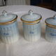 5 jars a spice porcelain aluminite frugier