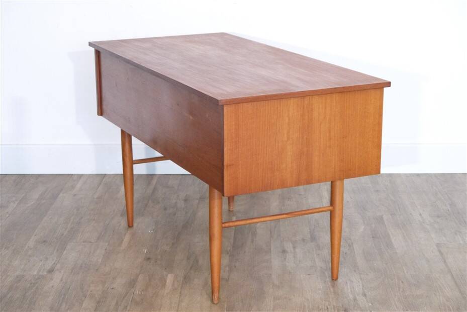 Vintage Scandinavian teak desk 1960