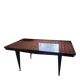 rosewood veneered table from the 1960s