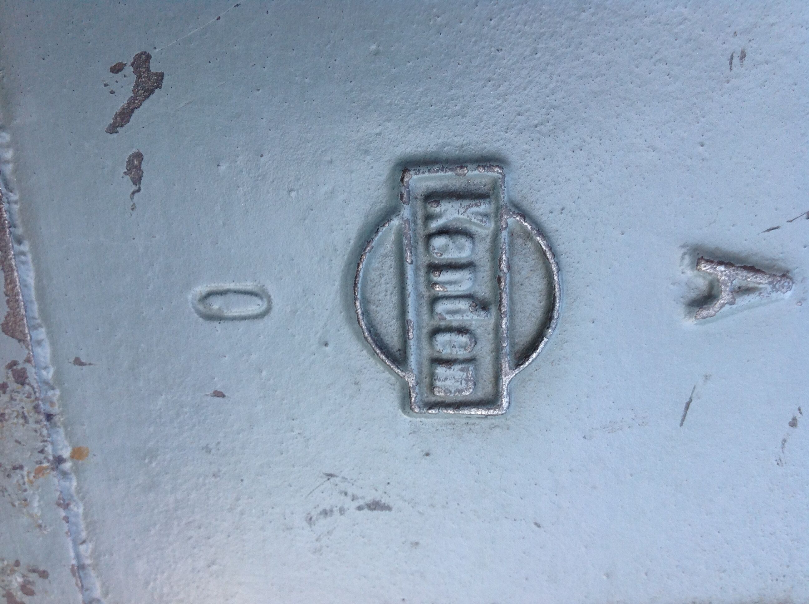 Kandem Bunkerlampe industrial window, vintage 30s