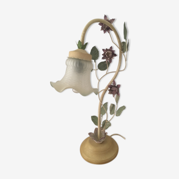 Lampe a poser fleurs