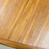 Danish teak oval extending dining table by Gudme Möbelfabriken, 1960s