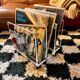Marais International Plexiglas magazine rack