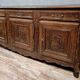 Important Louis XV period sideboard in carved solid oak