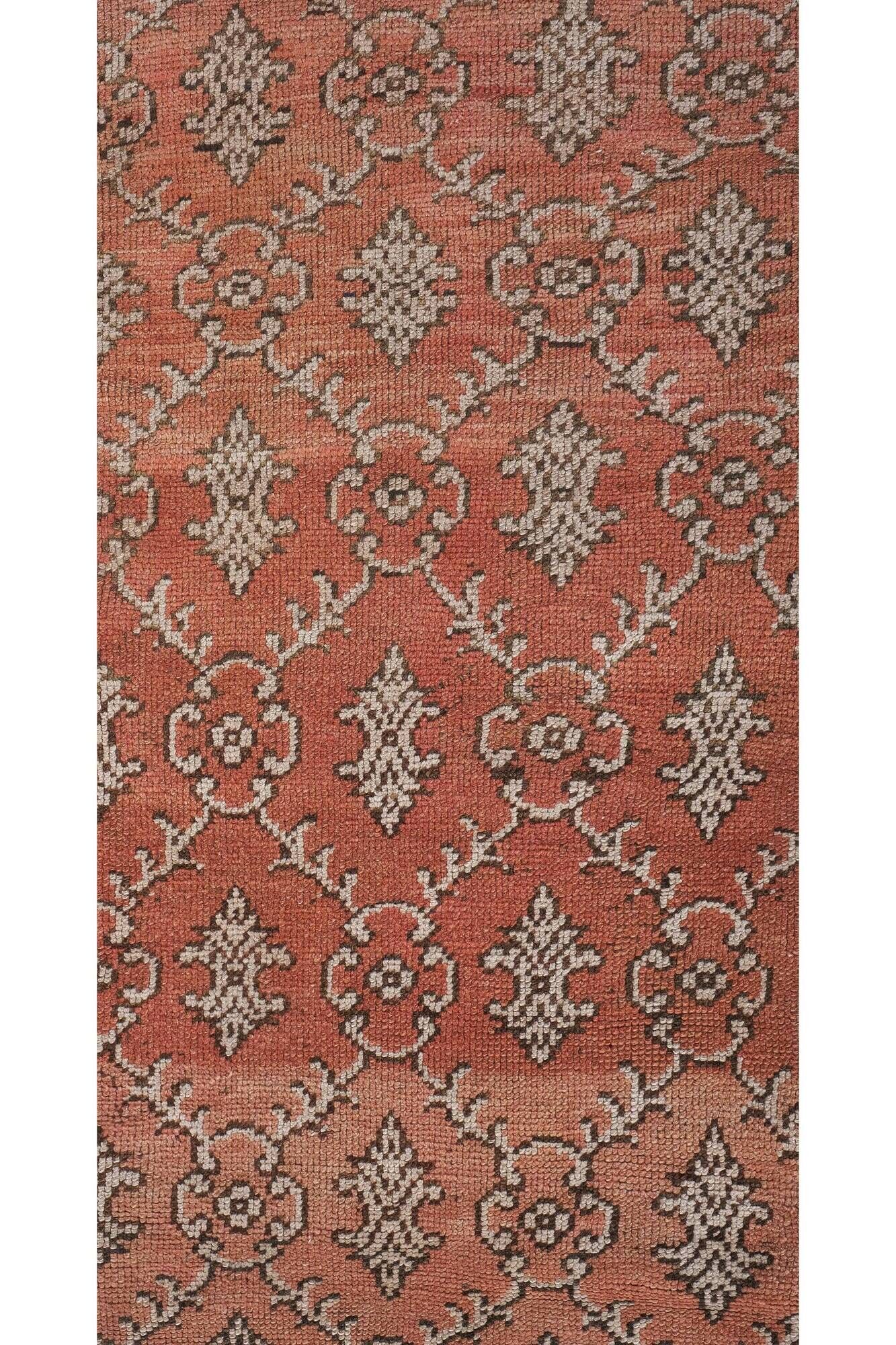 Vintage Turkish hallway rug 70x472 cm