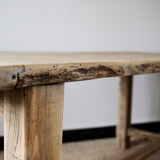 Table de ferme en bois ancienne
