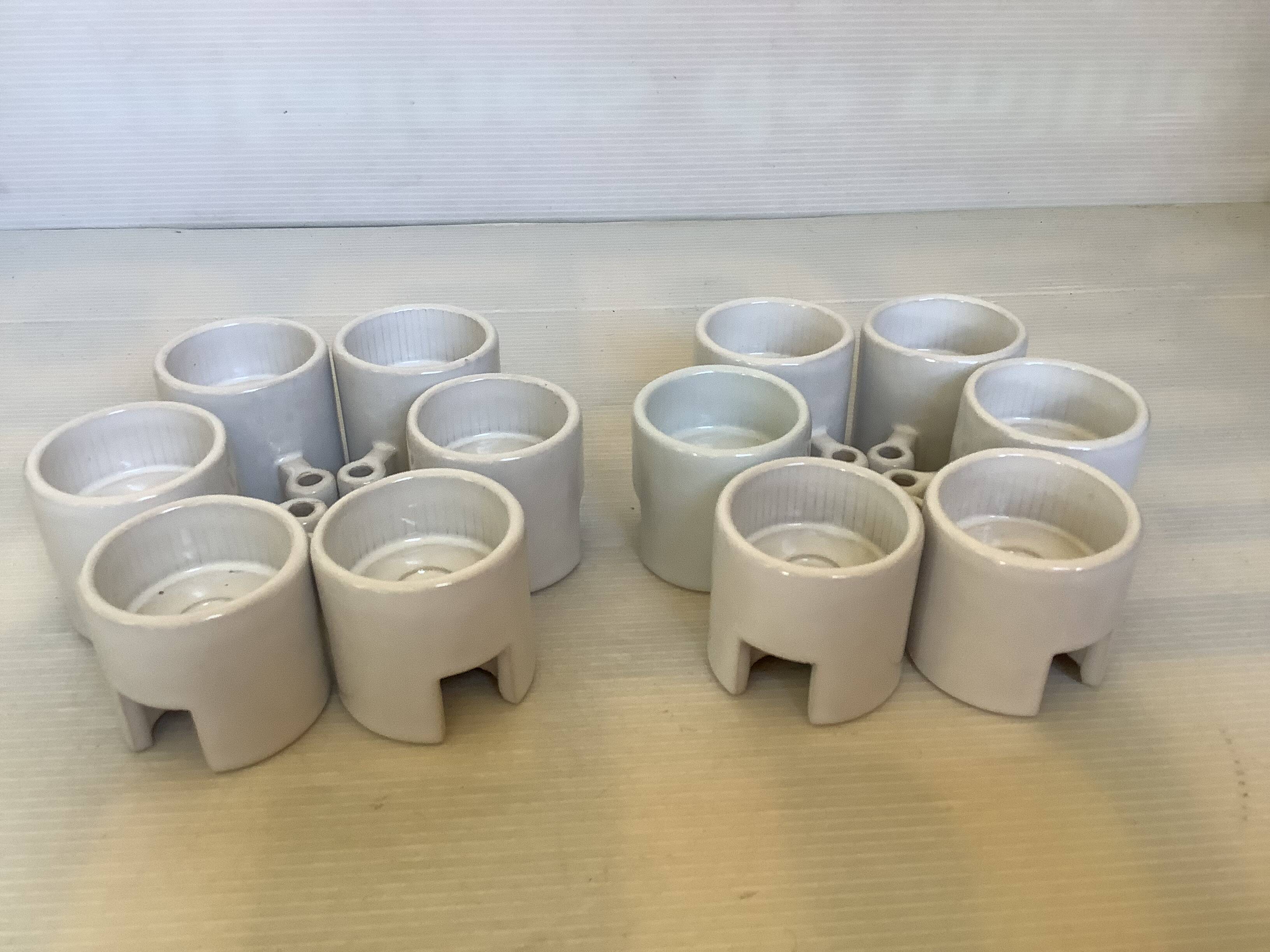 Twelve caterpillar candlesticks Ehlen Johansson