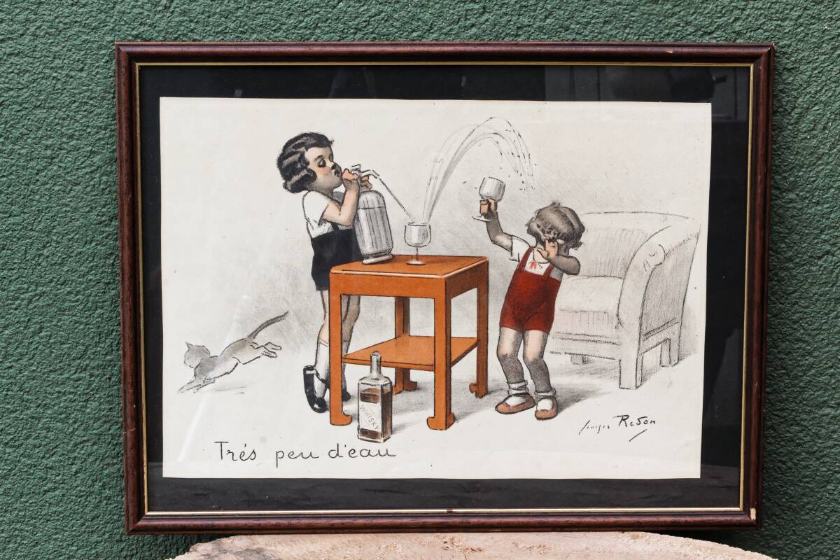 Set of two lithographs by Georges Redon (1869-1943)