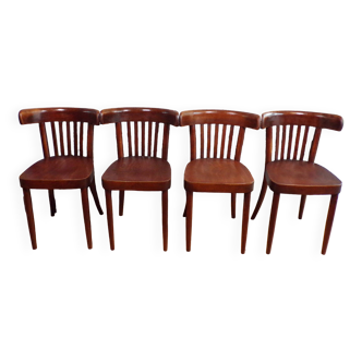 Set 4 chaises de bistrot