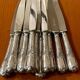 Christofle 12 large marly model knives 24.5 cm