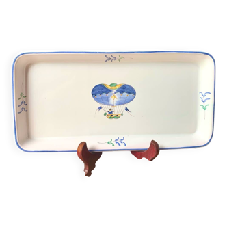 Moustiers hot air balloon cake dish