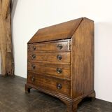 English oak writing desk