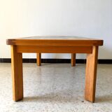 1960s vintage Vallauris ceramic coffee table