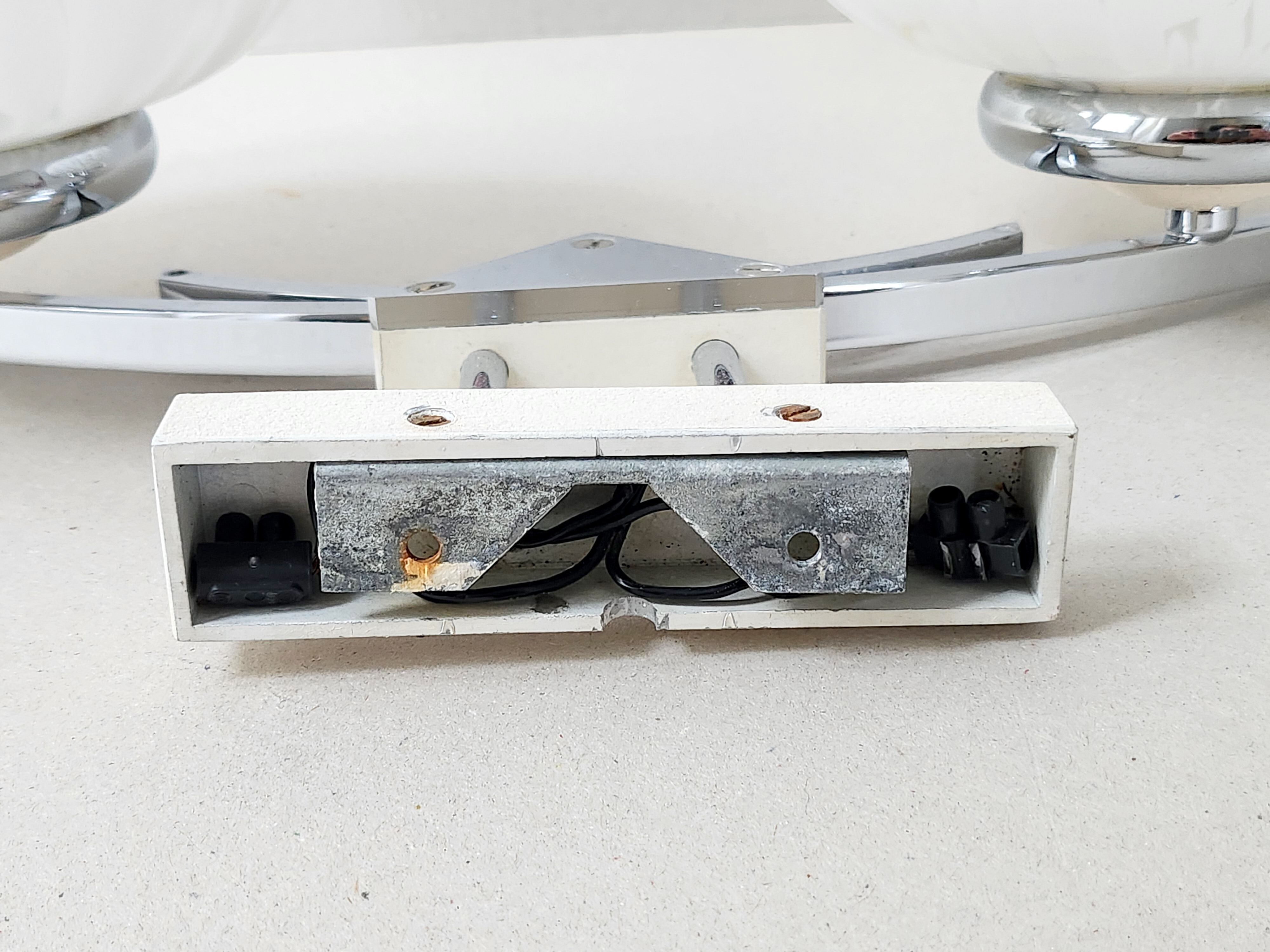 Vintage wall lamp 1970 space age