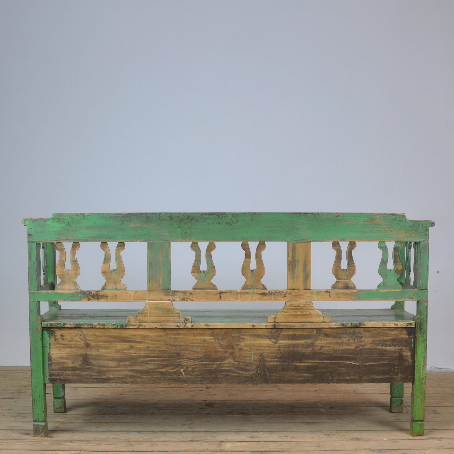 Antique box bench, 1920's