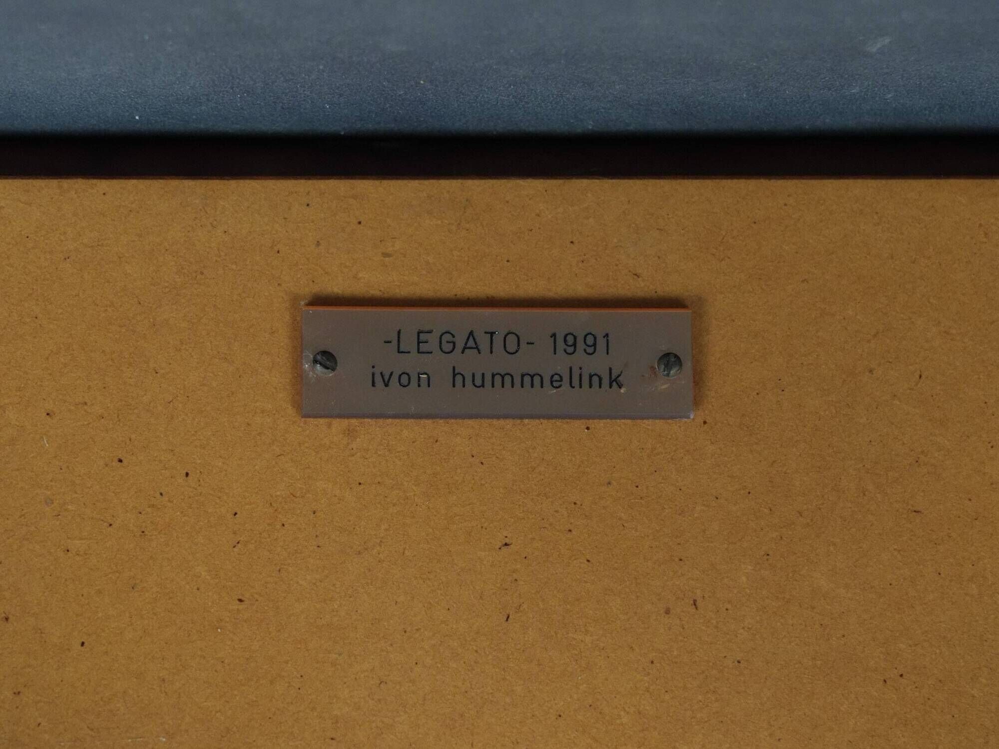 “Legato” unique sculptural chest of drawers by Ivon Hummelink, Netherlands, 1991