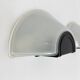 Set of 2 glass Prisma wall lamps MEGA, 1980s, Italy