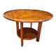 Large round coffee table Majorelle Nancy, double top (90 cm)