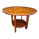 Large round coffee table Majorelle Nancy, double top (90 cm)