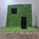 Large handmade Berber rug 3x2 m