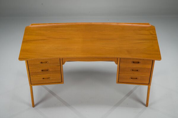 Bureau en teck pr Svend Åge Madsen pour Sigurd Hansen, 1950